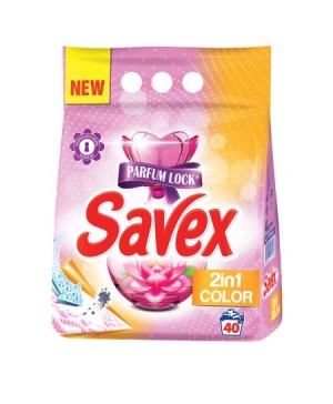 SAVEX DETERGENT AUTOMAT PUDRĂ 4KG.COLOR